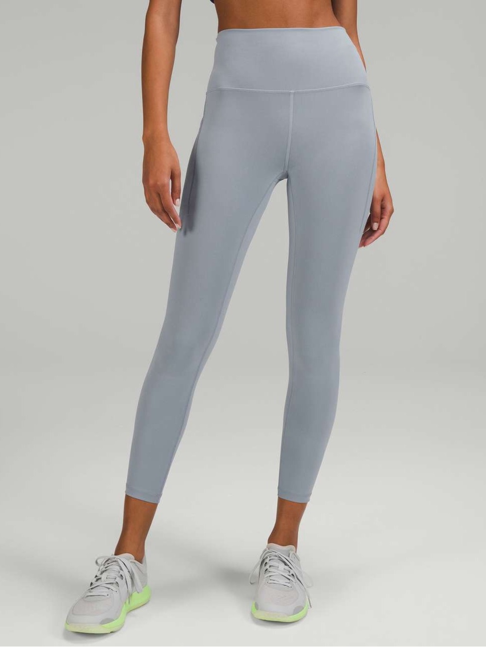 Lululemon wunder train HR crops with pockets 23”